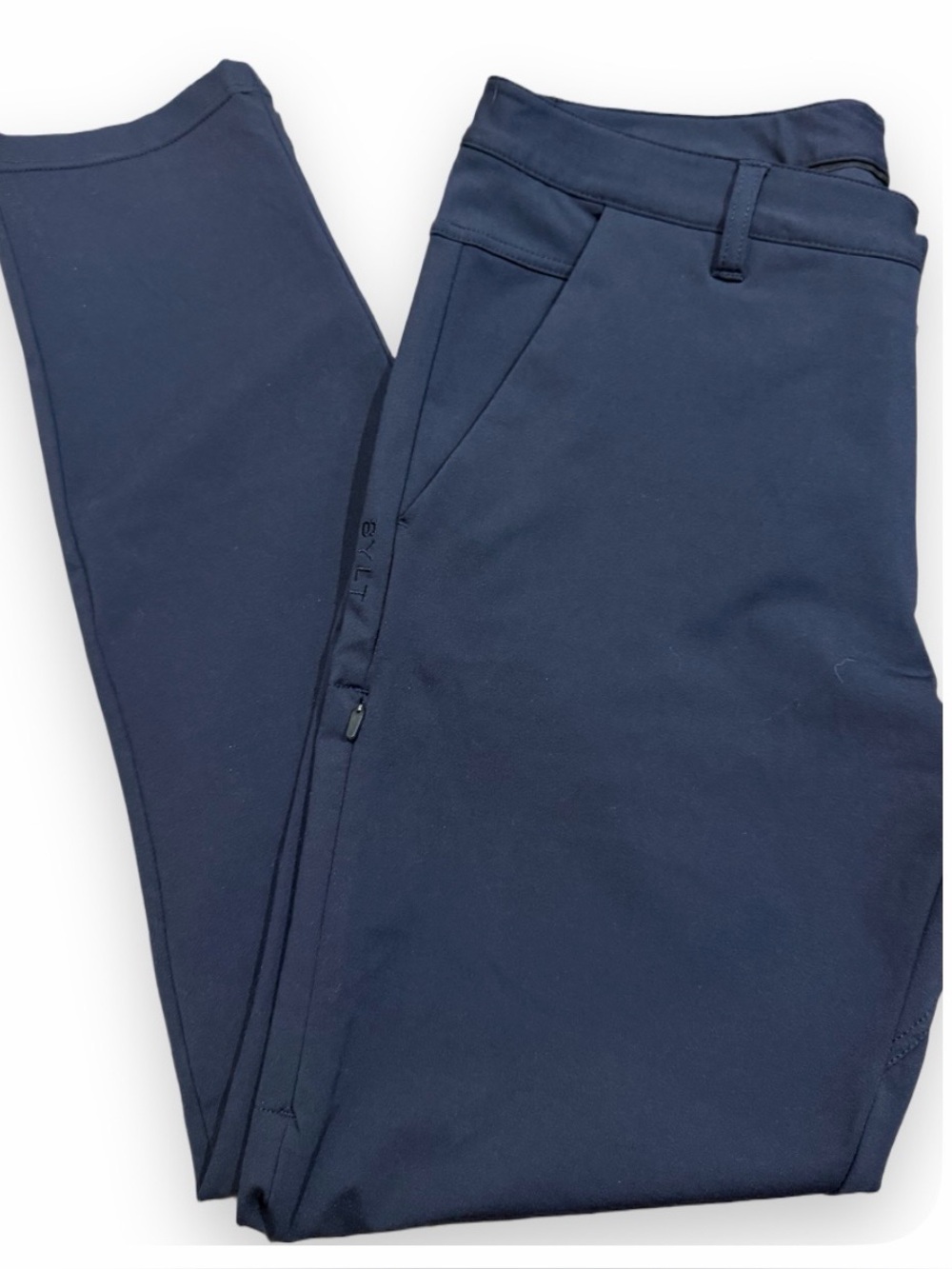 BYLT Premium Basics Everyday Pant 2.0 in Navy — Slim Fit Men’s Large